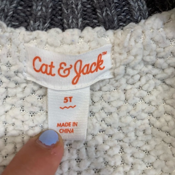 Cat & Jack Green and‎ Gray Kids Jacket - Picture 3 of 3